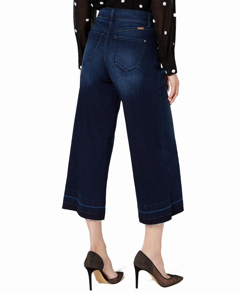 INC International Concepts Women Cropped Wide Leg Jeans