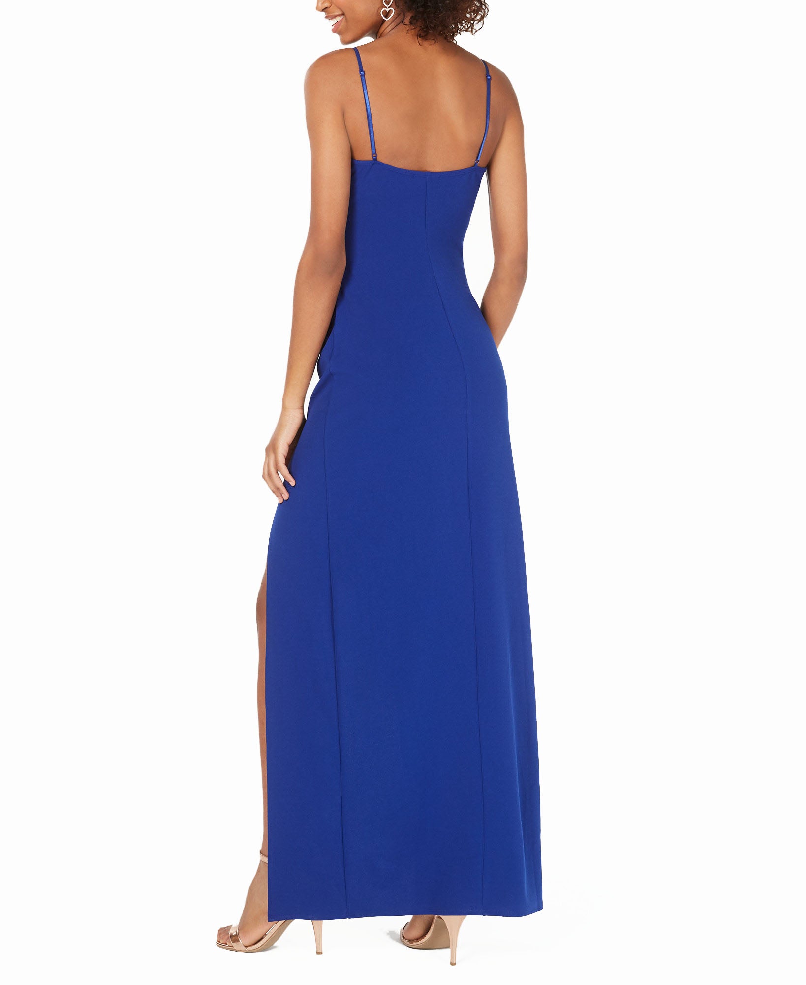 Emerald Sundae Women High Slit Gown