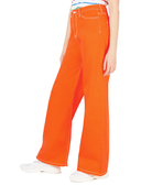 Dickies Women Cotton High Waisted Wide Leg Jeans