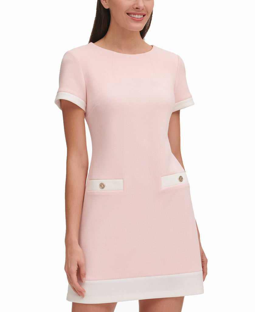 Tommy Hilfiger Women Contrast Trim Piqué Dress