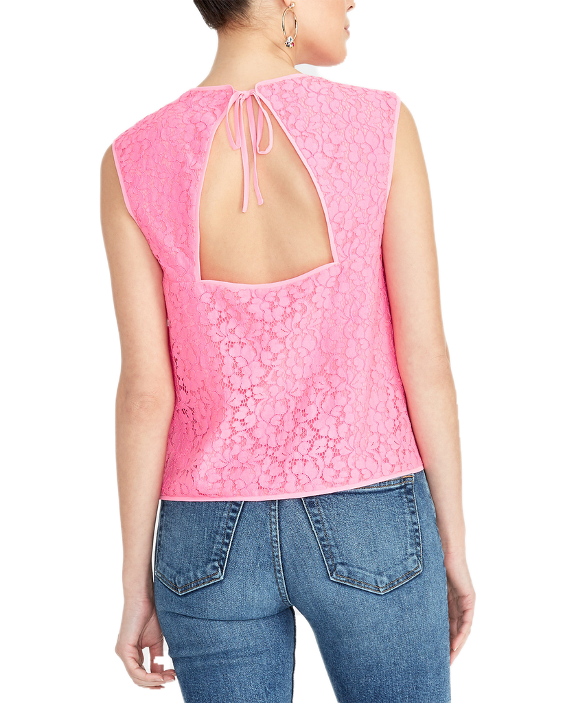 RACHEL Rachel Roy Women Addie Sleeveless Lace Top