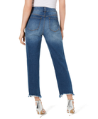 INC International Concepts Women Imitation Pearl Hem Curvy Ankle Jeans