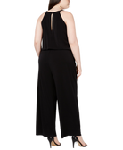 INC International Concepts Women Plus Embroidered Jumpsuit