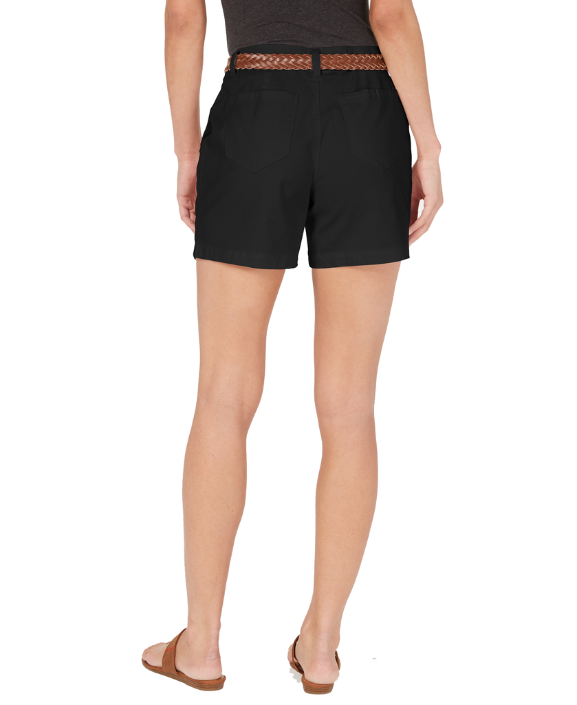 Style & Co Women Belted Utility Pocket Shorts