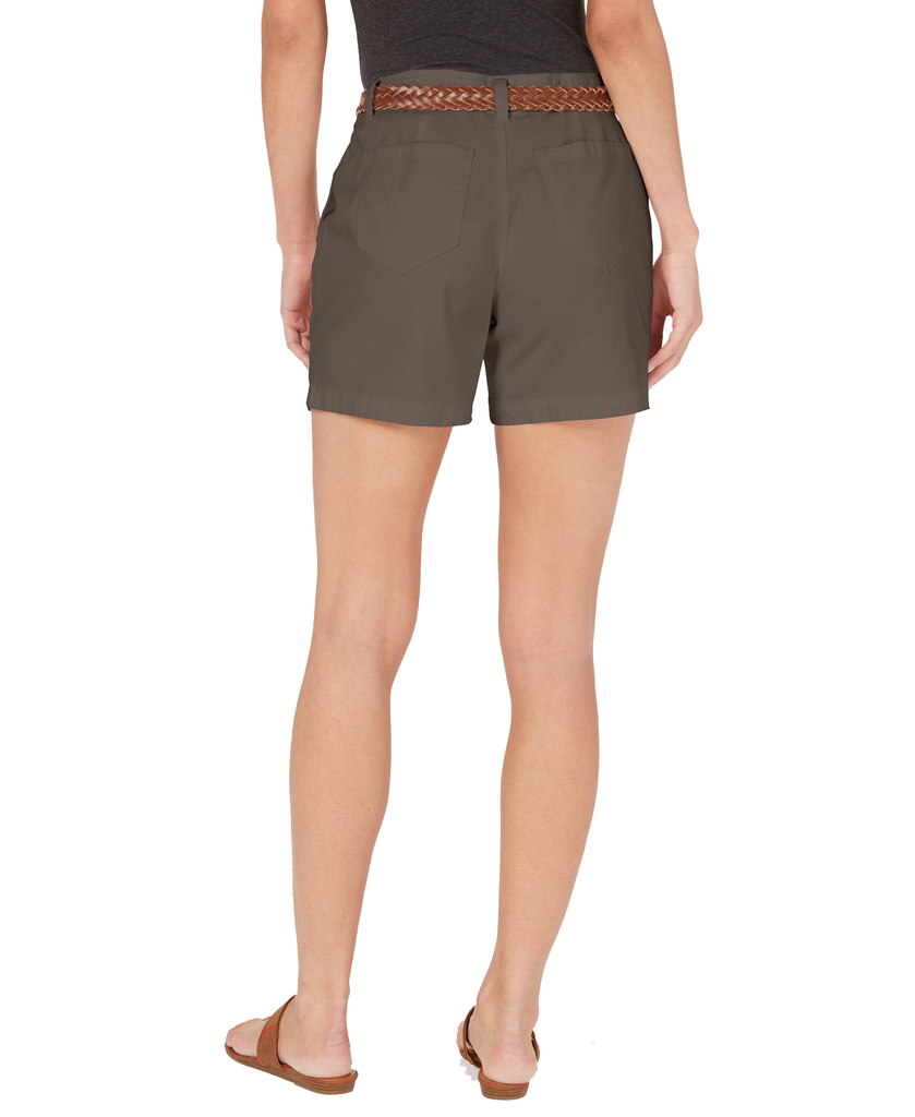 Style & Co Women Belted Utility Pocket Shorts