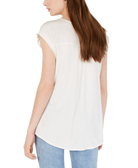 BCX Women Beaded High Low Top
