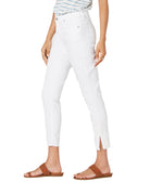 Style & Co Women Petite Crochet Trim Skinny Jeans