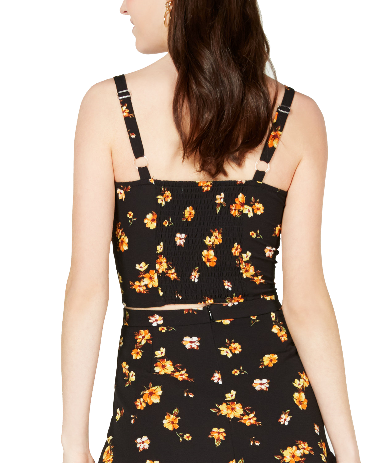 Gypsies & Moondust Women Printed Tie Front Top