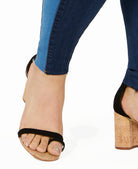 Celebrity Pink Women Plus Contrast Stripe Skinny Ankle Jeans