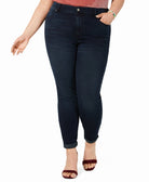 Celebrity Pink Women Plus High Rise Cropped Skinny Ankle Jeans Flavia