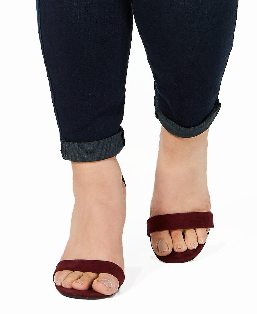 Celebrity Pink Women Plus High Rise Cropped Skinny Ankle Jeans