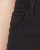 Tinseltown Colored High Rise Raw Hem Skinny Jeans