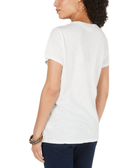 Style & Co Women Cotton Embroidered Top