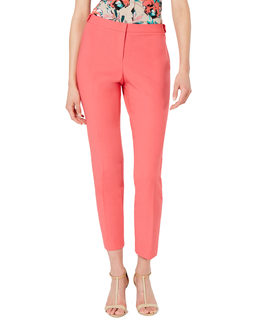 Calvin Klein Women Skinny Highline Pants Coral