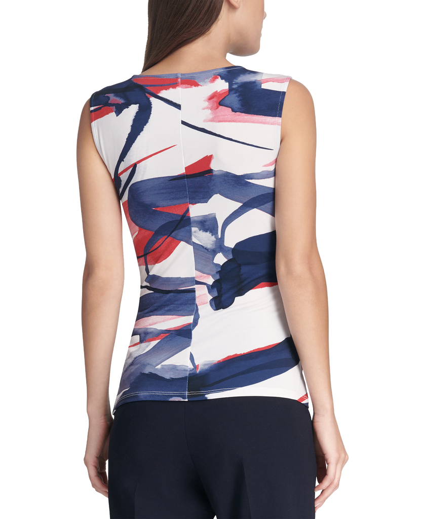 DKNY Women Twisted Front Top