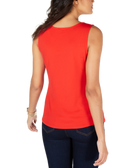 Thalia Sodi Women Printed O Ring Top