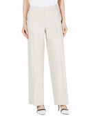 Alfani Women Petite Wide Leg Linen Pants Polished Beige