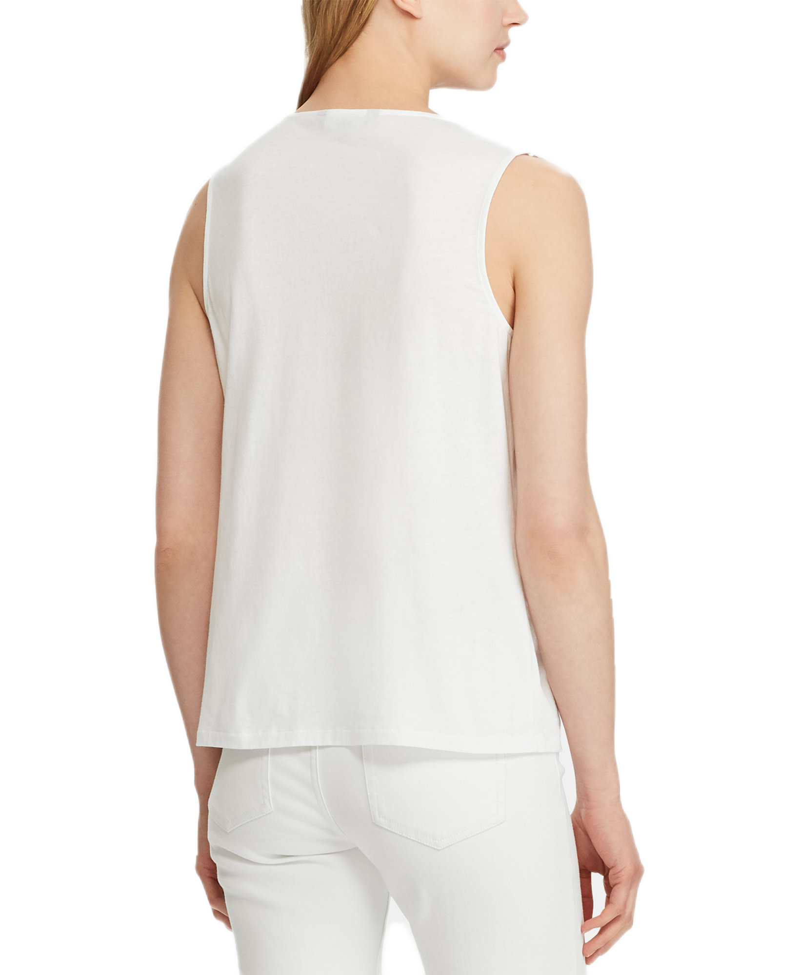 Lauren Ralph Lauren Women Ruche Paneled Top