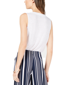 INC International Concepts Women Lace Up Top