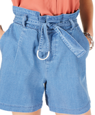 INC International Concepts Women Paperbag Jean Shorts