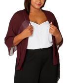 SL Fashions Women Plus Multi Wear Shawl Fig