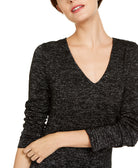 INC International Concepts Women Shiny Knit Top
