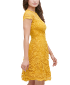 kensie Women Floral Lace Fit & Flare Dress