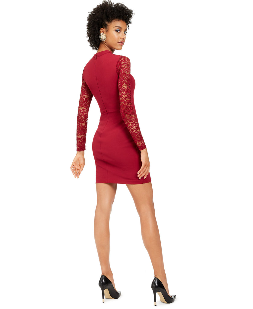 GUESS Women Lace Sweetheart Sheath Dress