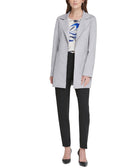 DKNY Women Faux Suede Topper Jacket