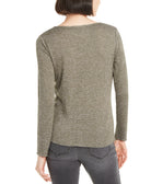 INC International Concepts Women Shiny Knit Top