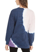 Ultra Flirt Women Tie Dye Tunic Sweatshirt