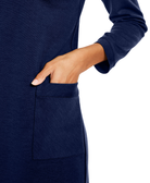 NY Collection Women Petite Patch Pocket Shift Dress