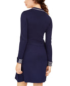Planet Gold Women Studded Sweater Dress