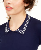Planet Gold Women Studded Sweater Dress