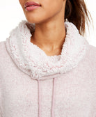 Ultra Flirt Women Sherpa Lined Funnel Neck Sweatshirt