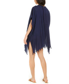 DKNY Women Pom Pom Caftan Swim Cover Up