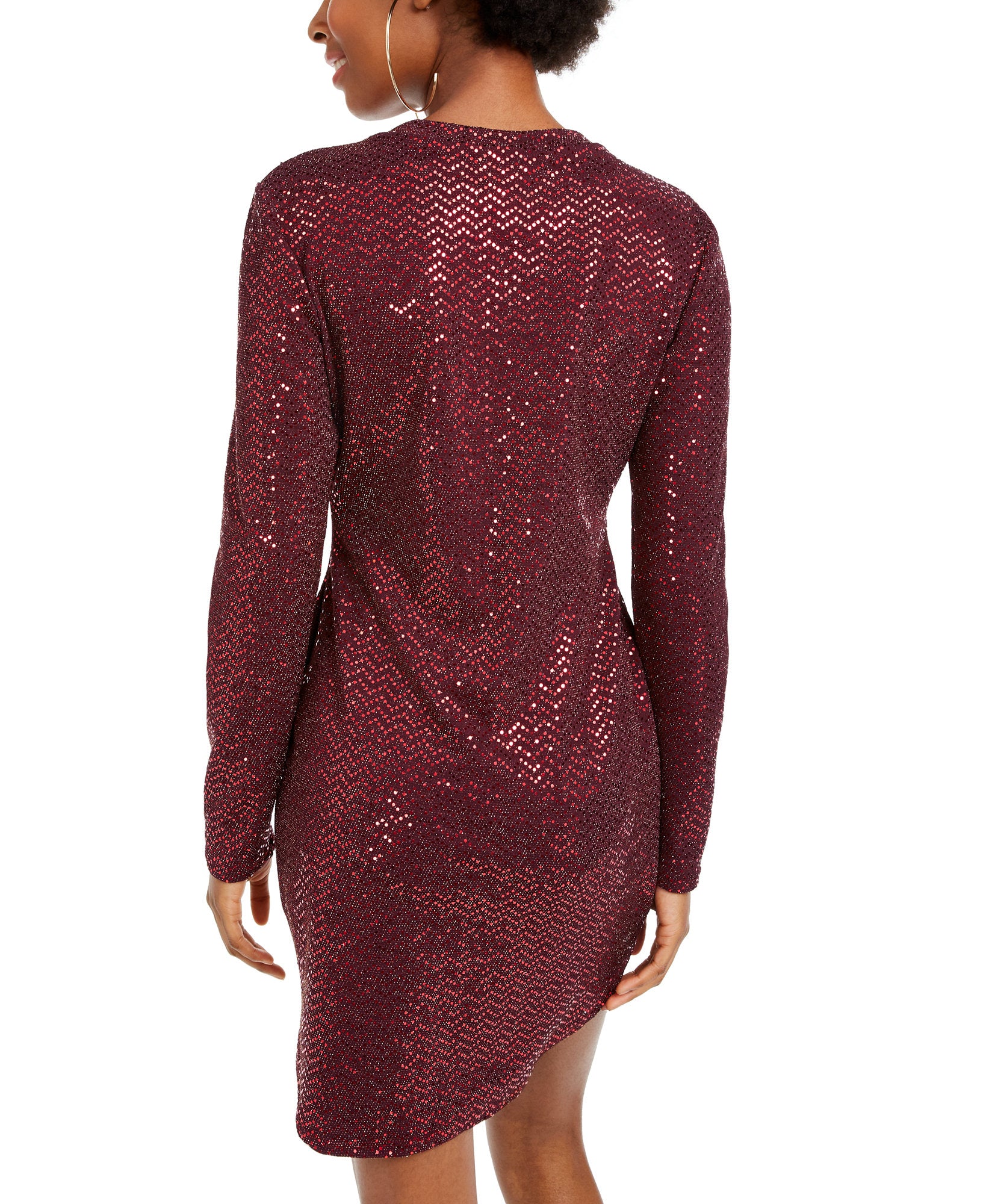 B Darlin Women Sequined Bodycon Dress