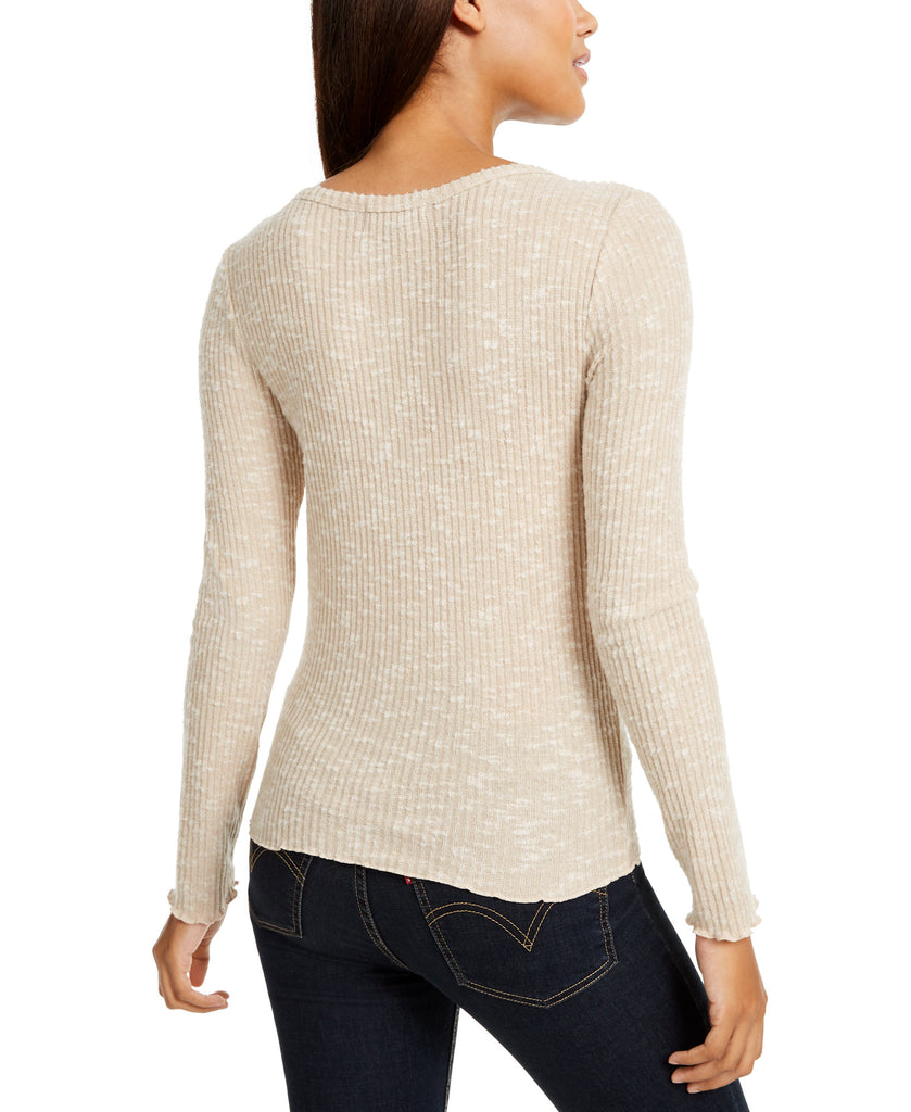 Crave Fame Women Cozy Rib Knit Top