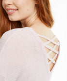 Crave Fame Women Cozy Tie Front Top