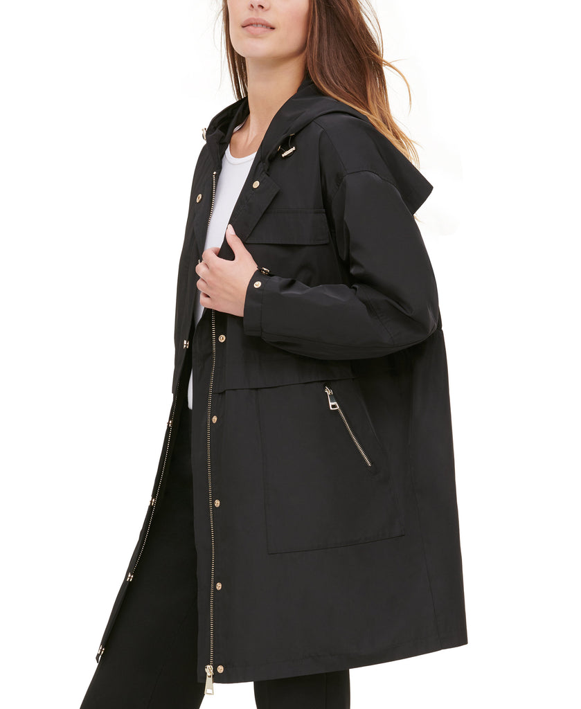 Calvin Klein Women Oversized Stadium Coat Black