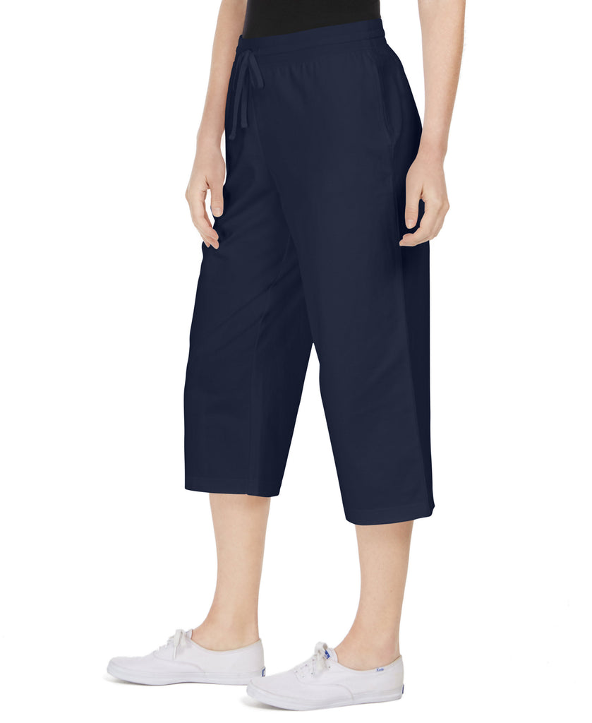 Karen Scott Women Knit Capri Pants