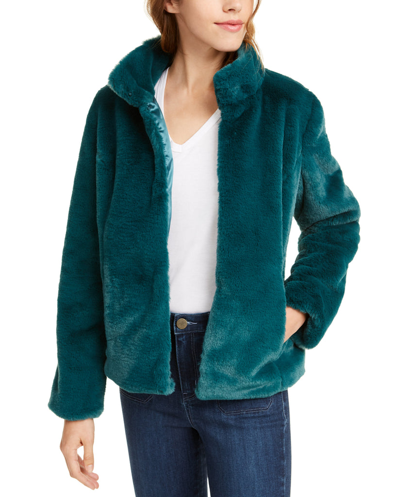 Maison Jules Women Faux Fur Jacket Juniper Tree