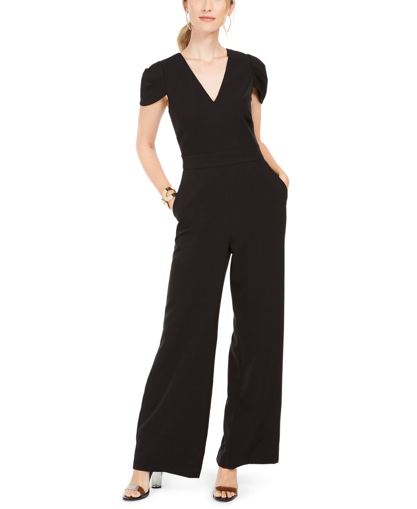 Vince Camuto Women Wide Leg Jumpsuit Black