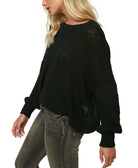 ONeill Women Seaport Cotton Balloon Sleeve Sweater