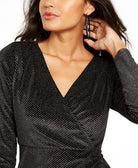 Thalia Sodi Women Ruched Surplice Dress