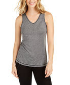 Ideology Women Strappy Back Tank Top Noir