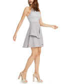 Speechless Women Sparkle Embellished Halter Dress