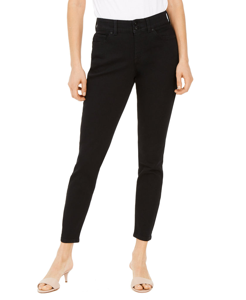 Style-&-Co-Women-Skinny-Curvy-Jeans-Black-Rinse