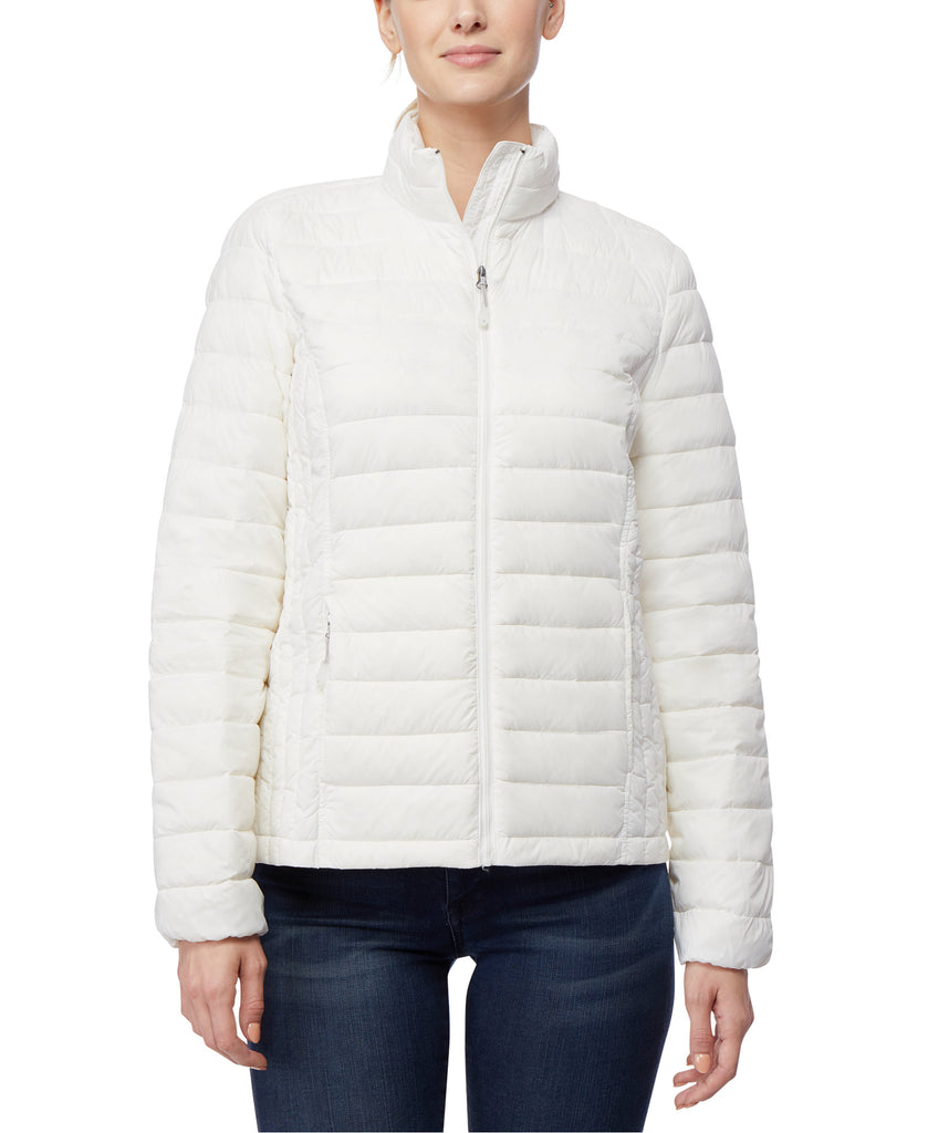 32 Degrees Women Packable Down Puffer Coat White