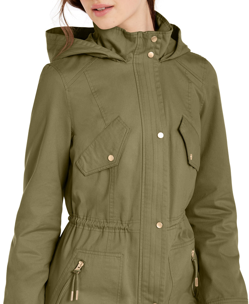 Coffee Shop Women Hooded Anorak